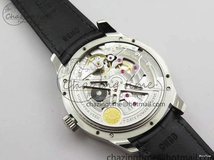 MIROTIME 1230 Portuguese Real PR Real Annual Calendar IW503510 ZF 1:1 Best Edition Green Dial on Black Leather Strap A QuickDry 7097